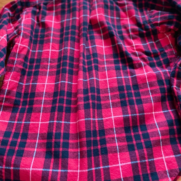 Men’s Polo Jeans Co Ralph Lauren Red and Black Plaid Flannel Shirt Size M - Picture 8 of 11